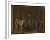 Seven Sacraments: Marriage, Ca 1637-1640-Nicolas Poussin-Framed Giclee Print