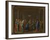 Seven Sacraments: Marriage, Ca 1637-1640-Nicolas Poussin-Framed Giclee Print