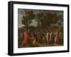 Seven Sacraments: Ordination, Ca 1637-1640-Nicolas Poussin-Framed Giclee Print