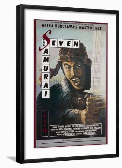 Seven Samurai, 1954-null-Framed Art Print