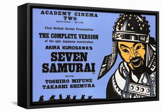 Seven Samurai, 1954-null-Framed Stretched Canvas