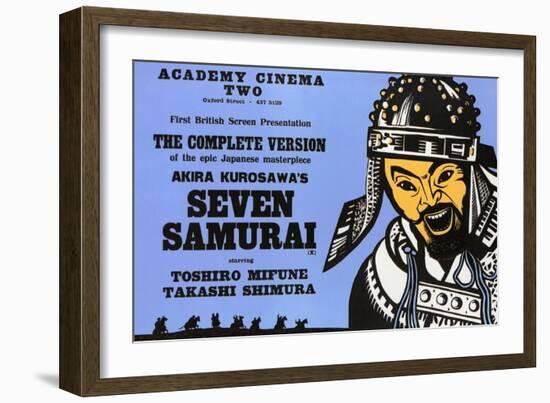 Seven Samurai, 1954-null-Framed Art Print