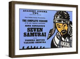 Seven Samurai, 1954-null-Framed Art Print