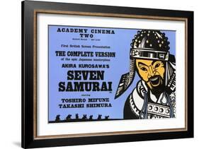 Seven Samurai, 1954-null-Framed Art Print