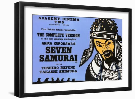 Seven Samurai, 1954-null-Framed Art Print