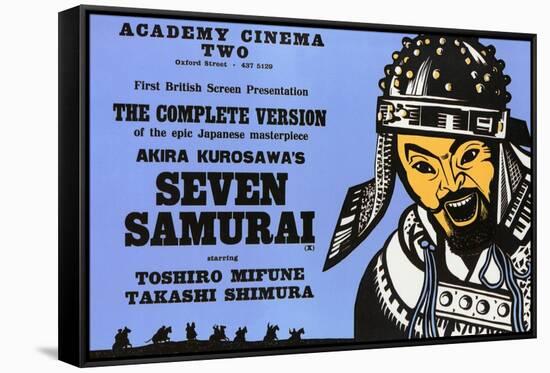 Seven Samurai, 1954-null-Framed Stretched Canvas