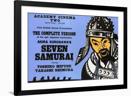 Seven Samurai, 1954-null-Framed Art Print