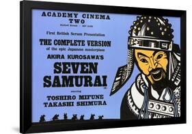 Seven Samurai, 1954-null-Framed Art Print