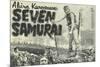 Seven Samurai, 1954-null-Mounted Art Print