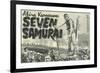 Seven Samurai, 1954-null-Framed Premium Giclee Print