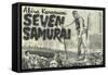 Seven Samurai, 1954-null-Framed Stretched Canvas