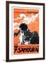 Seven Samurai, French Movie Poster, 1954-null-Framed Art Print