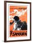 Seven Samurai, French Movie Poster, 1954-null-Framed Art Print