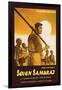 Seven Samurai, Italian Movie Poster, 1954-null-Framed Art Print