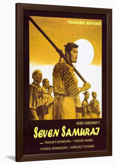 Seven Samurai - Italian Style-null-Framed Poster