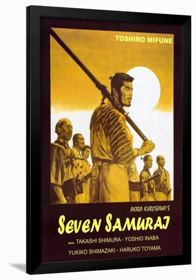 Seven Samurai - Italian Style-null-Framed Poster