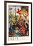 Seven Samurai, Japanese Movie Poster, 1954-null-Framed Art Print
