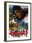 Seven Samurai, Japanese Movie Poster, 1954-null-Framed Art Print