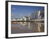 Seven Sisters Chalk Cliffs, Birling Gap, East Sussex, England-David Wall-Framed Photographic Print