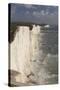 Seven Sisters Chalk Cliffs, South Downs, England-Peter Cairns-Stretched Canvas