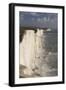 Seven Sisters Chalk Cliffs, South Downs, England-Peter Cairns-Framed Photographic Print