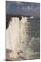 Seven Sisters Chalk Cliffs, South Downs, England-Peter Cairns-Mounted Photographic Print