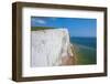 Seven Sisters chalk cliffs, South Downs National Park, East Sussex, England, United Kingdom-Paolo Graziosi-Framed Photographic Print