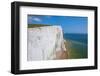 Seven Sisters chalk cliffs, South Downs National Park, East Sussex, England, United Kingdom-Paolo Graziosi-Framed Photographic Print