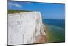 Seven Sisters chalk cliffs, South Downs National Park, East Sussex, England, United Kingdom-Paolo Graziosi-Mounted Photographic Print