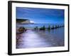 Seven Sisters Cliffs From Cuckmere Haven Beach, South Downs, East Sussex, England, United Kingdom-Alan Copson-Framed Photographic Print