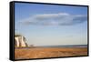 Seven Sisters Cliffs South Downs England Landscape-Veneratio-Framed Stretched Canvas