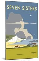 Seven Sisters - Dave Thompson Contemporary Travel Print-Dave Thompson-Mounted Giclee Print