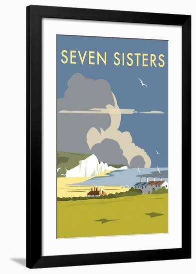 Seven Sisters - Dave Thompson Contemporary Travel Print-Dave Thompson-Framed Giclee Print