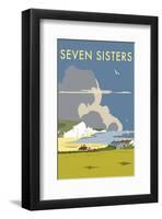 Seven Sisters - Dave Thompson Contemporary Travel Print-Dave Thompson-Framed Giclee Print