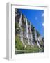 Seven Sisters Falls as Seen from Ferry, Geiranger Fjord, Norway, Europe-Anthony Waltham-Framed Photographic Print
