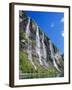 Seven Sisters Falls as Seen from Ferry, Geiranger Fjord, Norway, Europe-Anthony Waltham-Framed Photographic Print