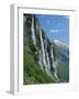 Seven Sisters Falls, Geiranger Fjord, Western Fjordlands, Norway, Scandinavia, Europe-Anthony Waltham-Framed Photographic Print