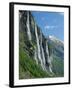 Seven Sisters Falls, Geiranger Fjord, Western Fjordlands, Norway, Scandinavia, Europe-Anthony Waltham-Framed Photographic Print