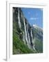 Seven Sisters Falls, Geiranger Fjord, Western Fjordlands, Norway, Scandinavia, Europe-Anthony Waltham-Framed Photographic Print