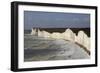 Seven Sisters from Birling Gap, South Downs National Park, East Sussex, England, United Kingdom-Rolf Richardson-Framed Photographic Print