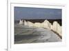 Seven Sisters from Birling Gap, South Downs National Park, East Sussex, England, United Kingdom-Rolf Richardson-Framed Photographic Print