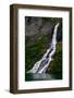 Seven Sisters waterfalls cascades off sheer cliffs into Geirangerfjord, Norway.-Sergio Pitamitz-Framed Photographic Print