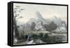 Seven Star Mountains-Thomas Allom-Framed Stretched Canvas