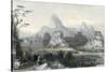 Seven Star Mountains-Thomas Allom-Stretched Canvas