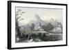 Seven Star Mountains-Thomas Allom-Framed Art Print