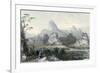 Seven Star Mountains-Thomas Allom-Framed Premium Giclee Print