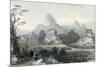 Seven Star Mountains-Thomas Allom-Mounted Premium Giclee Print