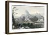 Seven Star Mountains-Thomas Allom-Framed Art Print