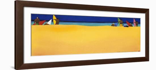 Seven Surfriders-Ian Tremewen-Framed Giclee Print
