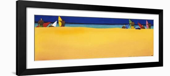 Seven Surfriders-Ian Tremewen-Framed Giclee Print